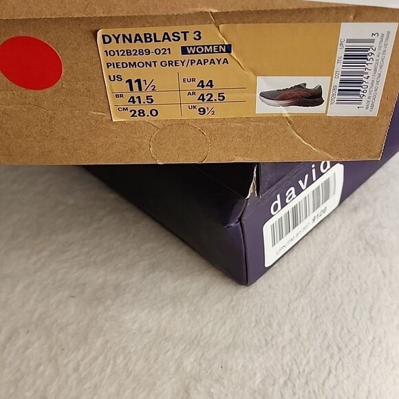 Asics dynablast 3 size 11.5 perfect New condition - Picture 2 of 7
